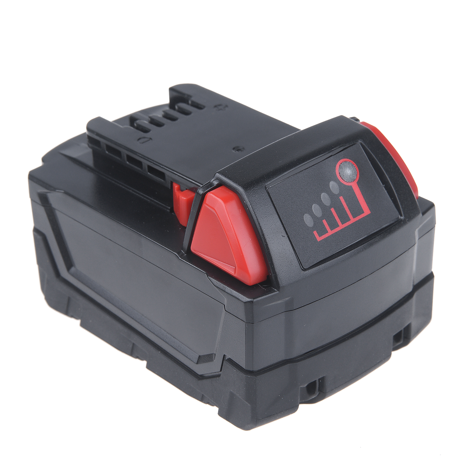 3PCS 18V 5.0Ah Red Lithium Battery For Milwaukee M18B5 M18 TWIN 48-11 ...